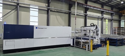 TruLaser 5040 Fiber 판재 레이저 가공